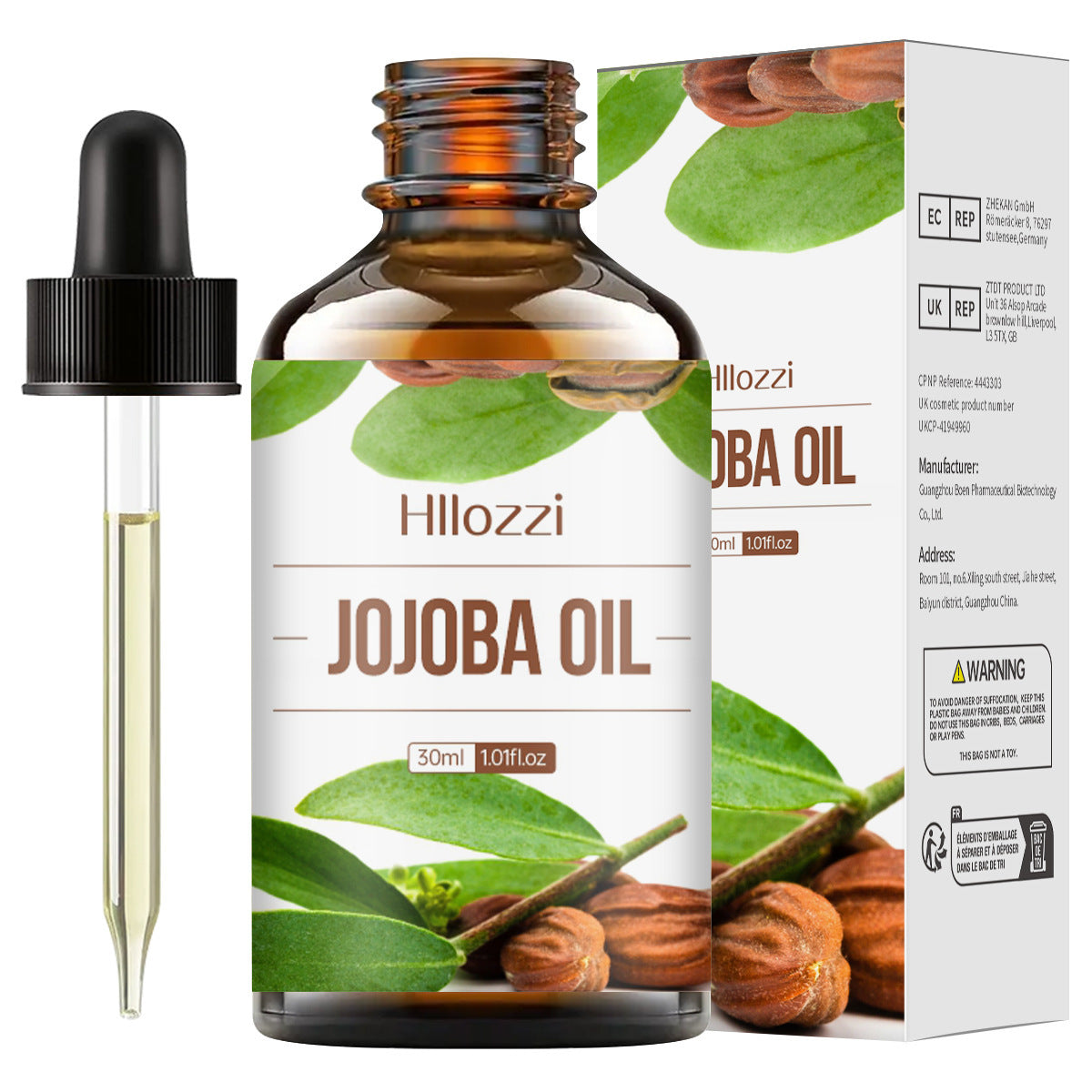 30ml Organic  Oil Aromatherapy Massage Aromatic Skin Care Castor Oil - HD Wireless Product #24