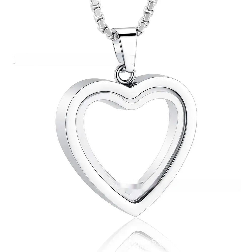 Fashion Personalized Heart-shaped Cinerary Casket Necklace 7da693b8 1a03 4b90 a966 d8384d1de96c fine