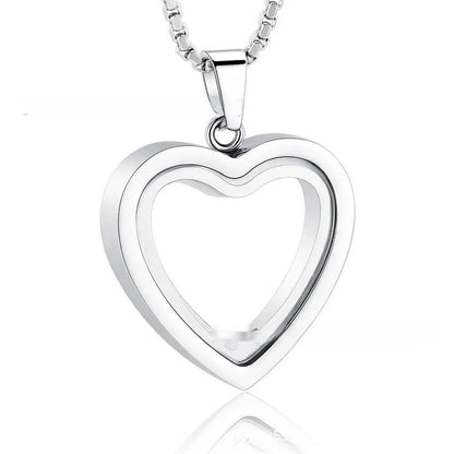 Fashion Personalized Heart-shaped Cinerary Casket Necklace 7da693b8 1a03 4b90 a966 d8384d1de96c fine