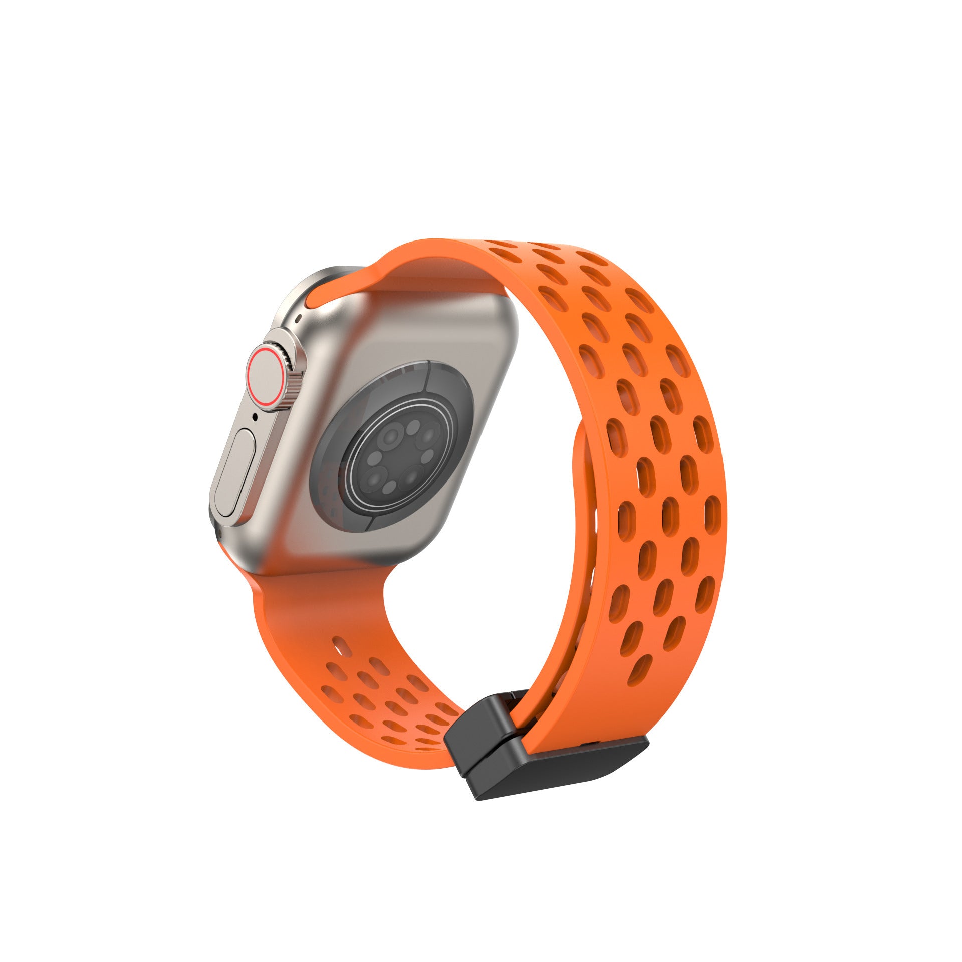 Watchs8 Universal Hole Ventilation Magnetic Suction Silicone Strap 7db79b19 1d55 4377 b00c e235cd6cc16a