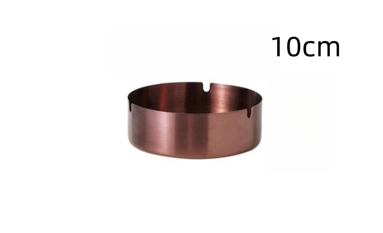Simple Thickened Practical Stainless Steel Ash Tray 7dccf083 2a7a 4c9f 933c 976ba4a0aeda