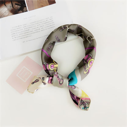 Women's Fashion Personality Small Scarf 7de96d17 c887 4d06 9a62 8b2bfde3b896