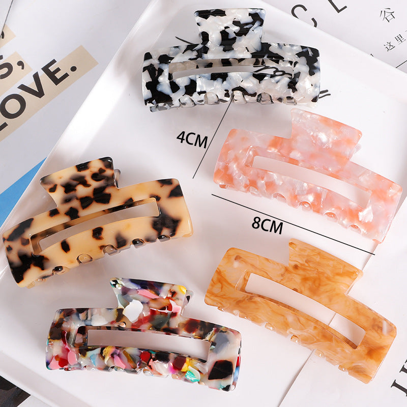 European And American Popular Hair Accessories Ingot Moire Clip 7df98950 834e 46ea a19a 9a46bf495d90