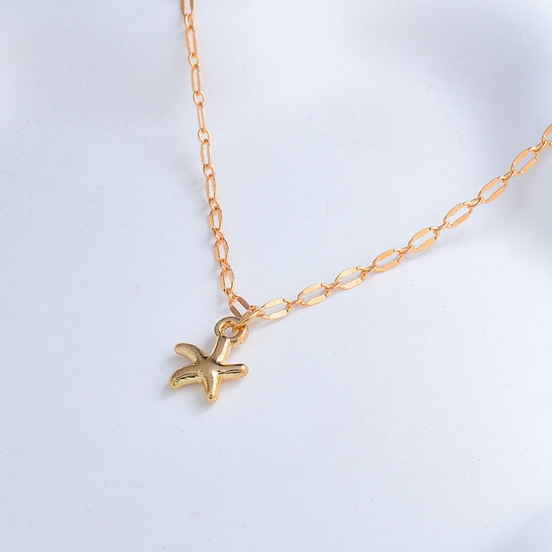 Fashion Alloy Electroplated Starfish Foot Accessories 7e063d84 32a8 46de add9 afb01497edfd