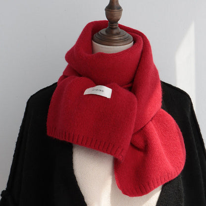 Solid Color Scarf Women's Autumn And Winter Warm 7e0ca448 a2bc 4f35 9a40 d06a182d720e