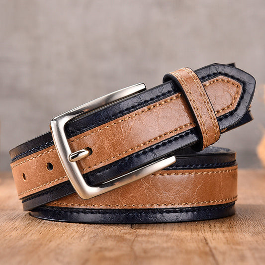 Color Matching Men's Casual Belt 7e665b3a 8b88 40db 8b01 d7ef87cec58c