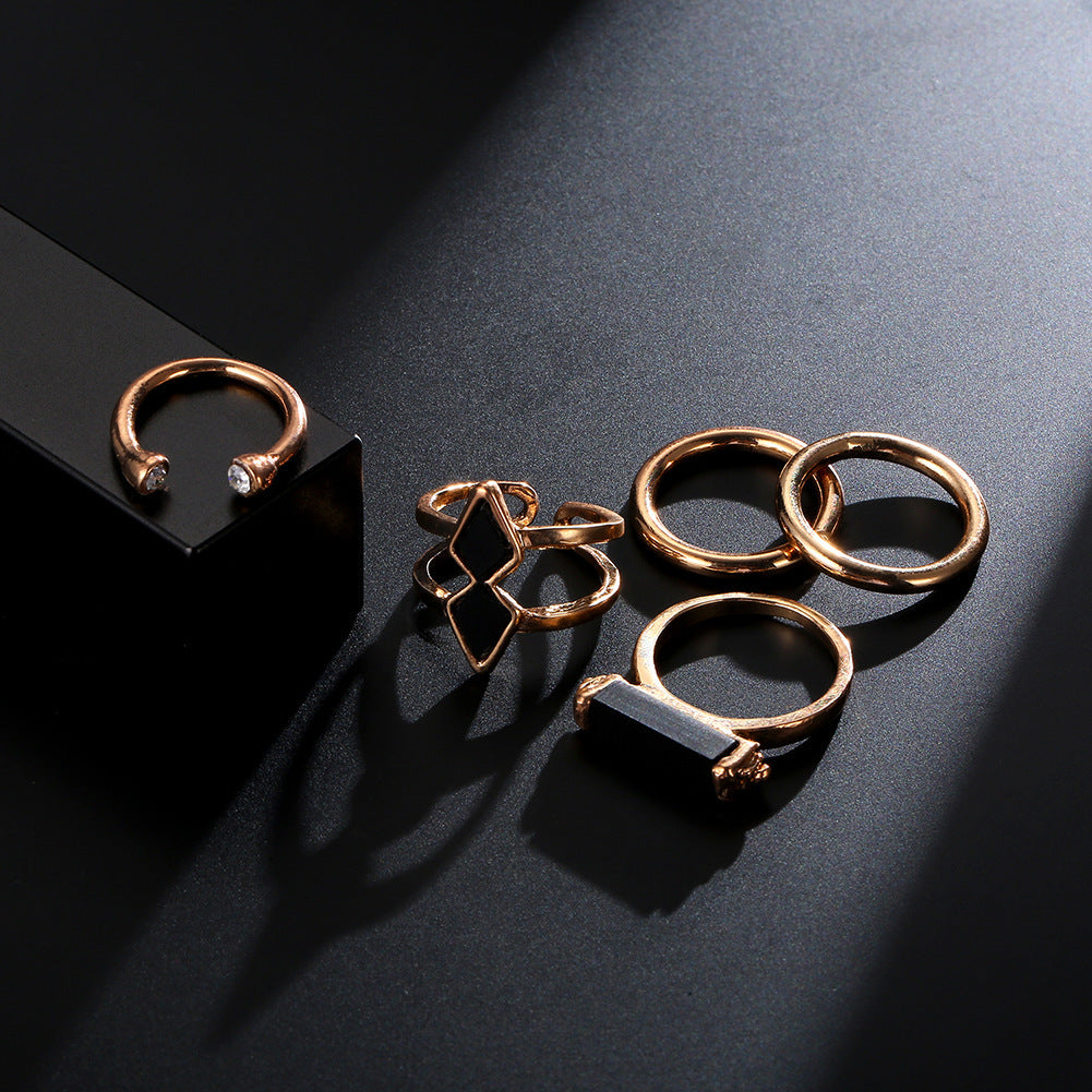 Fashion Joint Ring Set Electroplating 18K Gem Jewelry 7e726b4f 37b2 4346 ab9f 2d51110807e8