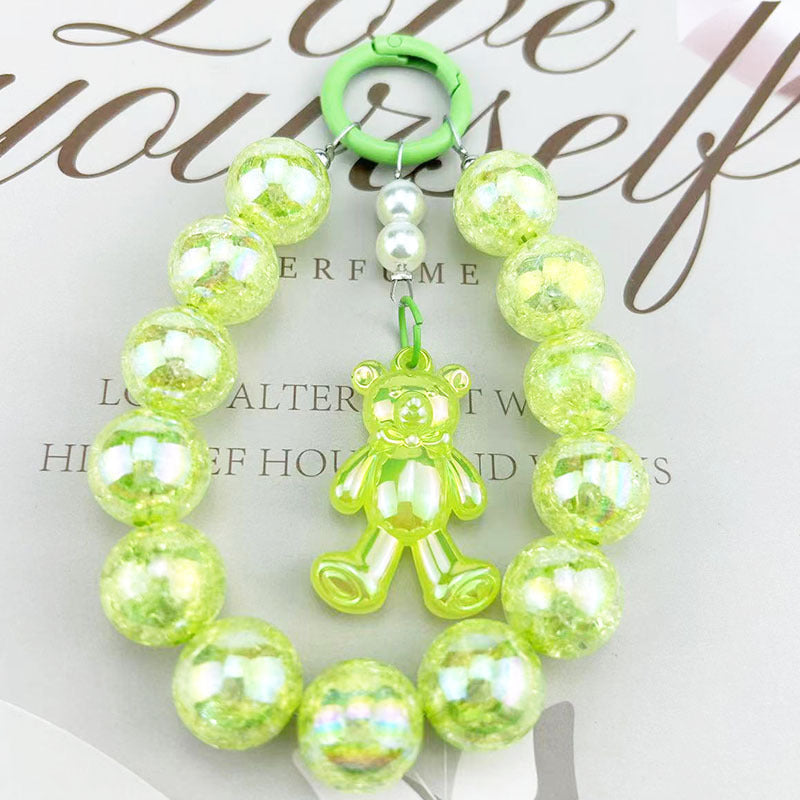 Burst Beads Luminous Bear Pendant Mobile Phone Charm 7e74beea 98c9 4ab9 b48b 980ad3f095dc