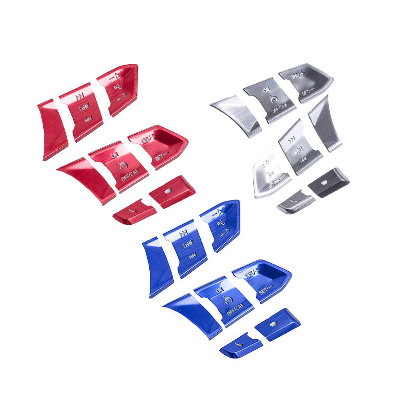 Atz Modified Steering Wheel Transparent Button Aluminum Alloy Decorative Sticker 7e7b5df2 37a3 4a5c b183 b08e756bb699