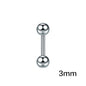 Titanium Steel Double-sided Ball Ear Bone Stud Dumbbell Earrings 7e7c043a c6c2 4cf2 9b58 7c1e75afceb2