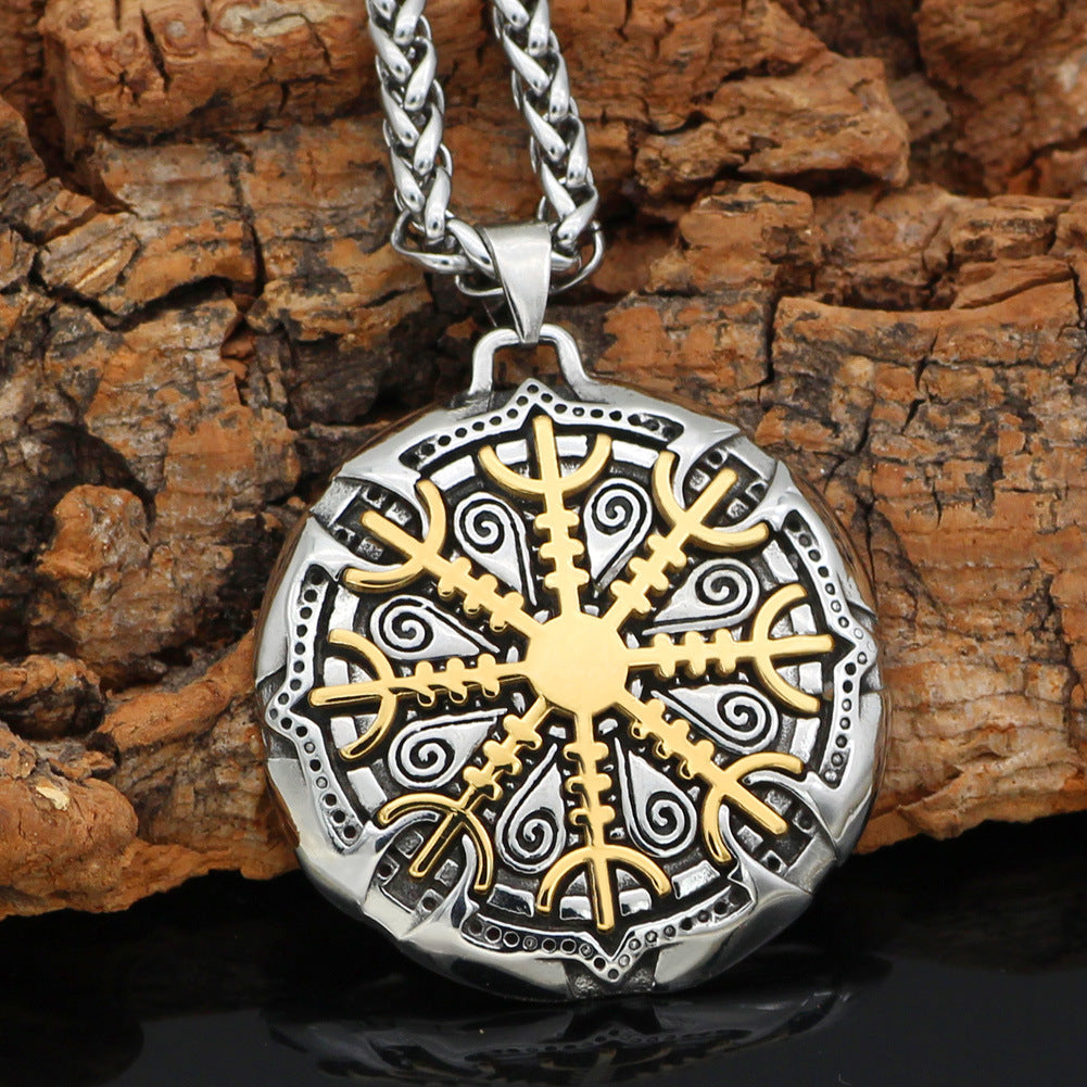 Stainless Steel Viking Jewelry Full Rice Rune Necklace 7e82cc9a 975a 4f92 a08a bbf008637f32