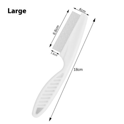Cat Comb Tie Removal Floating Hair Magic Long Hair Pet Self-Cleaning Row Dog Cat Comb Grooming Supplies Flea Removal Brush Pe