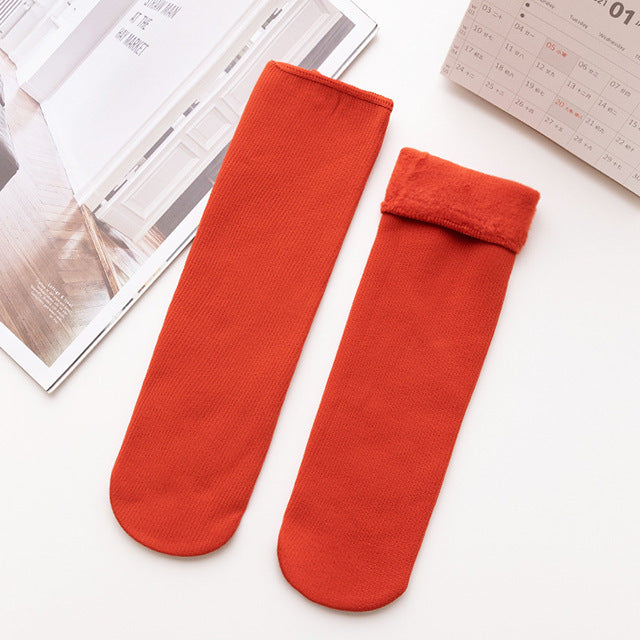 Candy Tube Socks Autumn And Winter Vertical Stripes Cashmere Snow Socks 7e8f6661 4735 479d 9cf6 eefe4a28d4fa