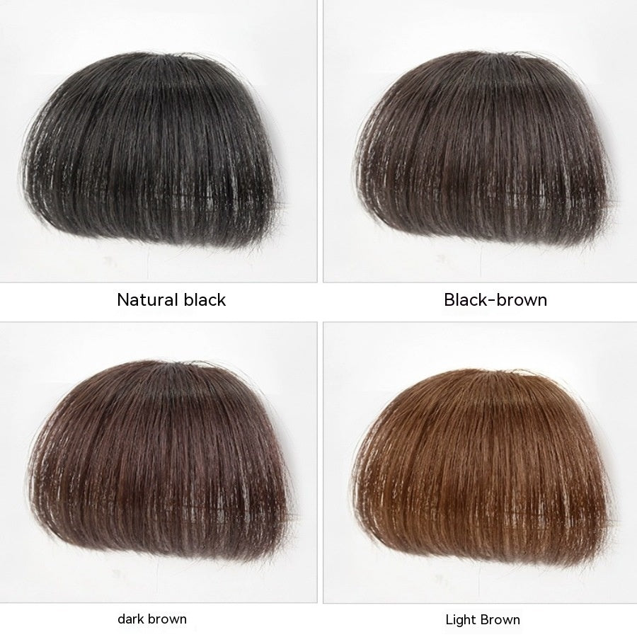 Natural Forehead Artificial Hair Straight Bangs Wig Set Seamless Invisible Wig Set 7e96340c 0c74 4190 85cd 5c60b7b5248f trans