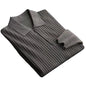 Lapel Knitted Polo Shirt Warm Bedford Cord Sweater Men's Half Zipper Knitted Top 7e9e50a2 06ce 4933 a000 76c15e420b5b