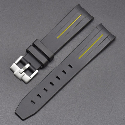 Mercury Arc Rubber Watch Strap Men's And Women's Waterproof 20mm 7eab3a16 c207 45f8 bb5e 6d1e91721b19