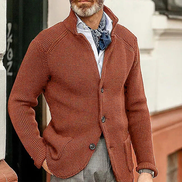 Fashionable Knitted Sweater Men's Coat 7eaf53b7 a03c 4df2 84f1 9ec747efe941