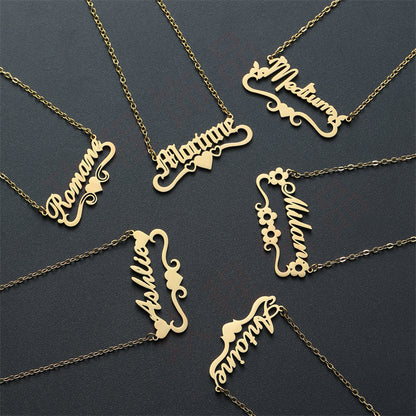 Stainless Steel English Letter Pendant Plated 18K Gold 7eb261a2 6430 415f 9311 27d0c8c20671