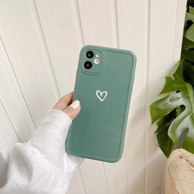 Couples Love Suitable For Iphone14 Phone Case SE, 13 Solid Color 12, XsMax Soft Case 7ec5e406 d9bd 45ee 96ac f3ea8eb6f2cd