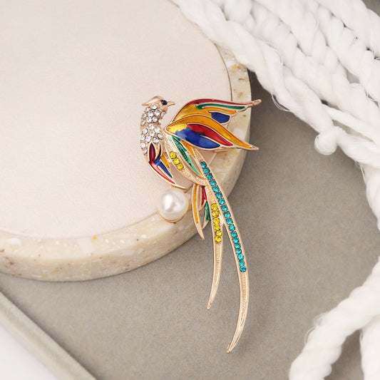 Hummingbird Phoenix Peacock Oil Drip Brooch Pin Clothing Accessories 7ee7f368 632a 4f6c a60d 0e0fa88d6ed8