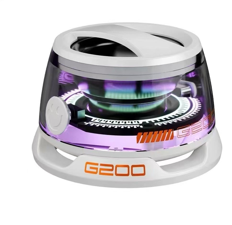 Portable Bluetooth Speaker G200 RGB Lighting Speaker BT5.3 Mini Sound Box 7 Hours Playback Magnetic Phone Holder 7eea170c 09a