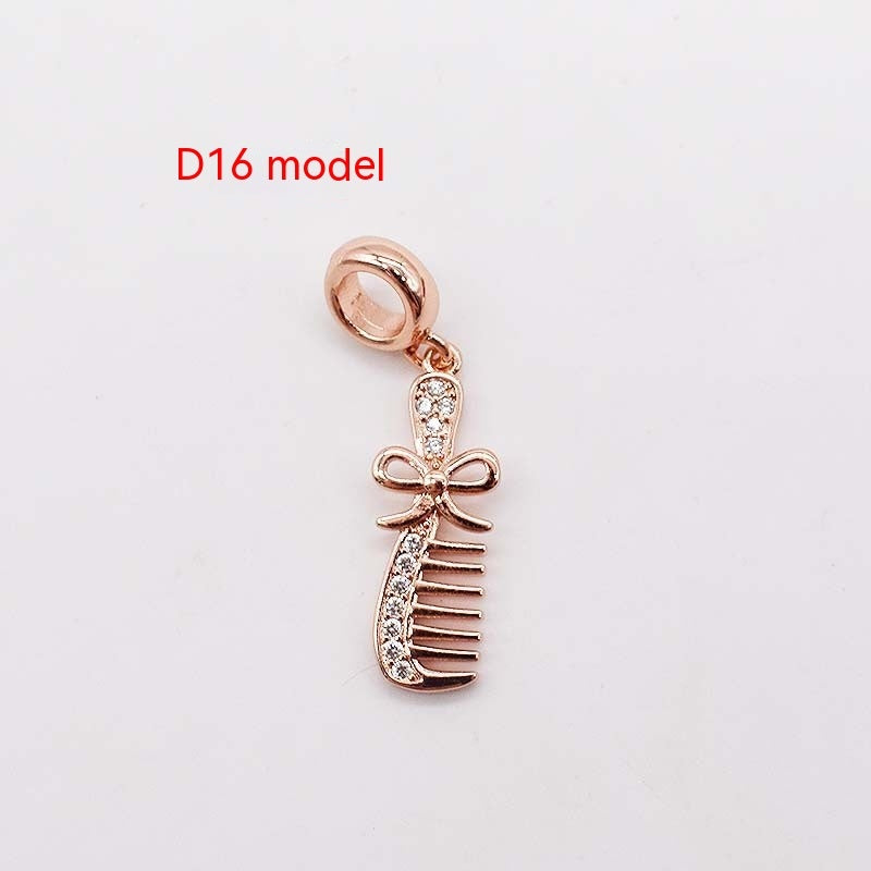 Copper Plating 14K Gold Large Hole Spacer Bead Can String Leather Rope Bracelet Pendant 7eea3f74 d75a 479f bc1e 317212e9e76c 