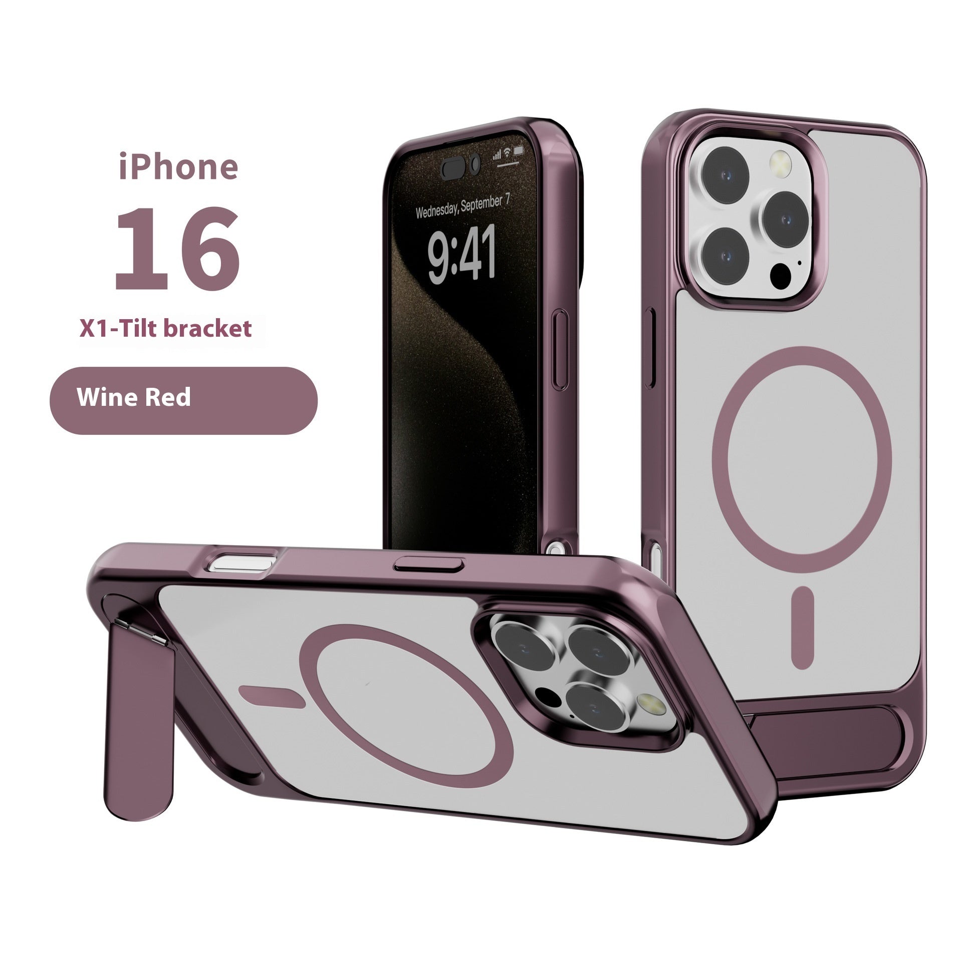 Metallic Paint Skin-sensitive Magnetic Bracket Phone Case 7f11a345 8840 40aa 9de8 a85ee776a84c trans