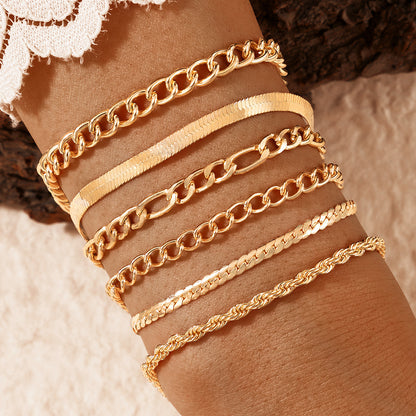 Boho Style Flower Starfish Buckle Circle Bracelet Set 7f18f44c b2e7 4bb4 9d3b aefd4ebc6d38