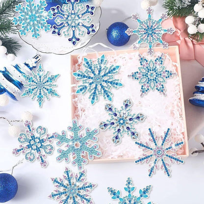 Diamond Painting, Acrylic Keychain Double-sided DIY Full Diamond Christmas Snowflake 7f20744c d3e5 4539 85df a86901abe6f9
