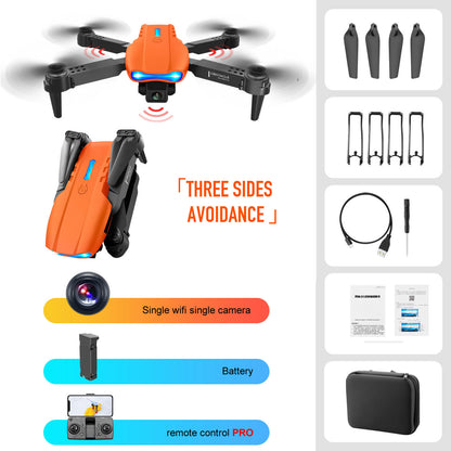 4K Dual Camera Remote Control Three-sided Obstacle Avoidance Drone - HD Wireless Product #4
