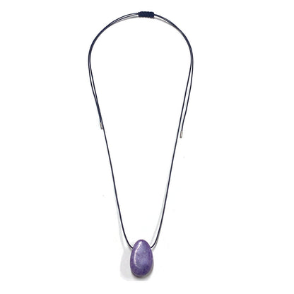 Personality Handmade Rope Irregular Stone Necklace 7f40db76 a6b7 4735 986e 5d198799f67a