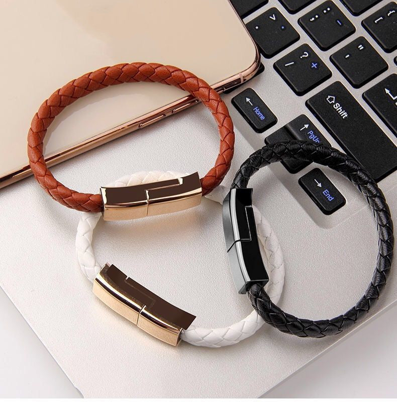 New Bracelet Charger USB Charging Cable Data Charging Cord For IPhone14 13 Max USB C Cable For Phone Micro Cable - 图片 10