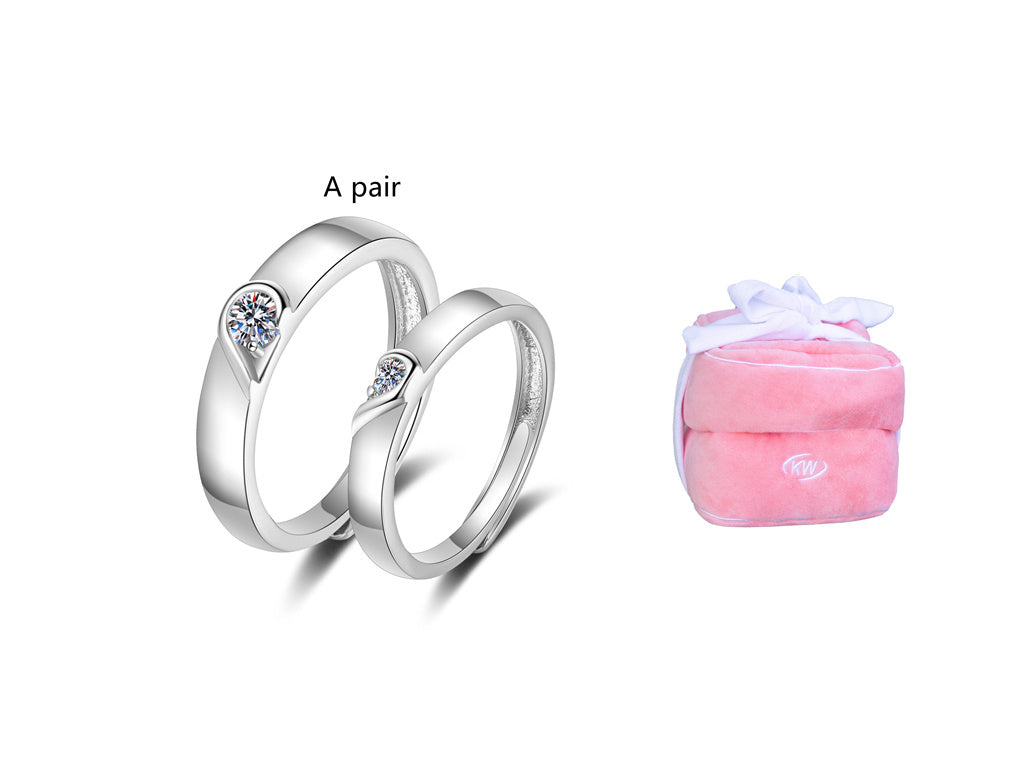 Couple Confession Ring Love Big Diamond Ring Doll Plush Ring Box 7fa71a19 7c38 4557 9eec c0506d0282a1