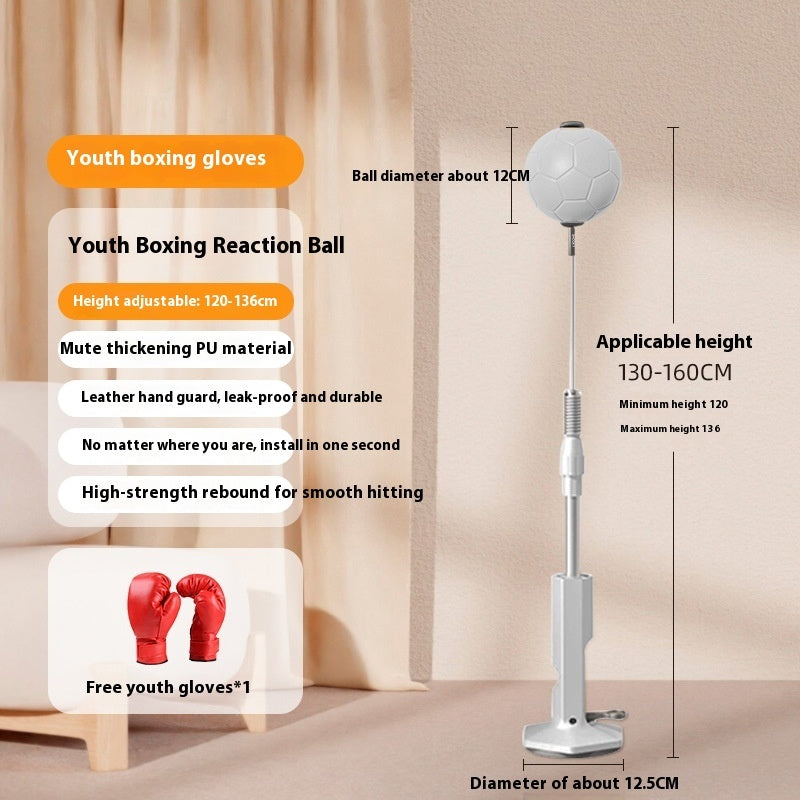 Vertical Boxing Reaction Speed Ball Roly-poly For Children Household Vent Sandbag Decompression Focus Mitts 7fb0c26f b29d 498