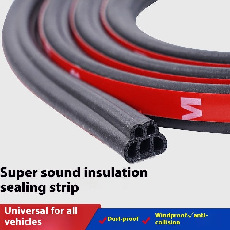 Double-layer 5-hole Thick Black Film Sound Deadening L-type Sealing Strip 7fbbe22f 4f35 44aa a73f ef99e1b35502 trans
