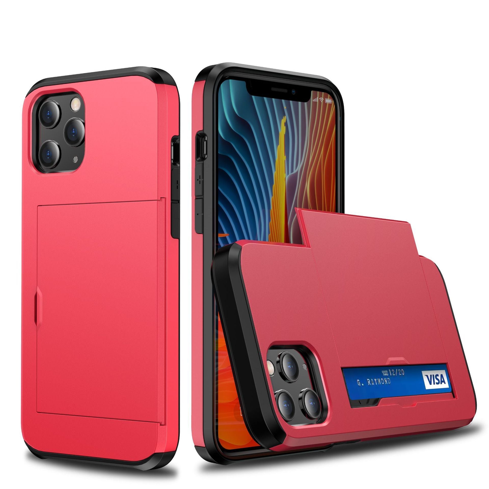Card Push Sliding Type Anti-drop Phone Case 7fbe9165 2db5 4d71 b227 caec6468ccd6