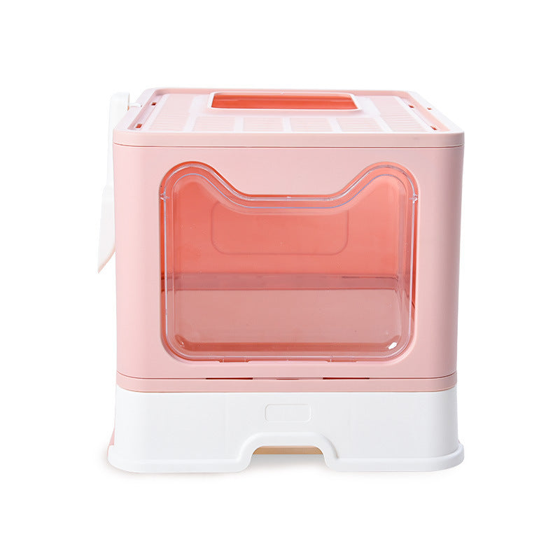 Fully Enclosed Odor-proof Drawer Foldable Cat Litter Basin 7fc4be02 0837 4d09 97bc 65e6062b7f27