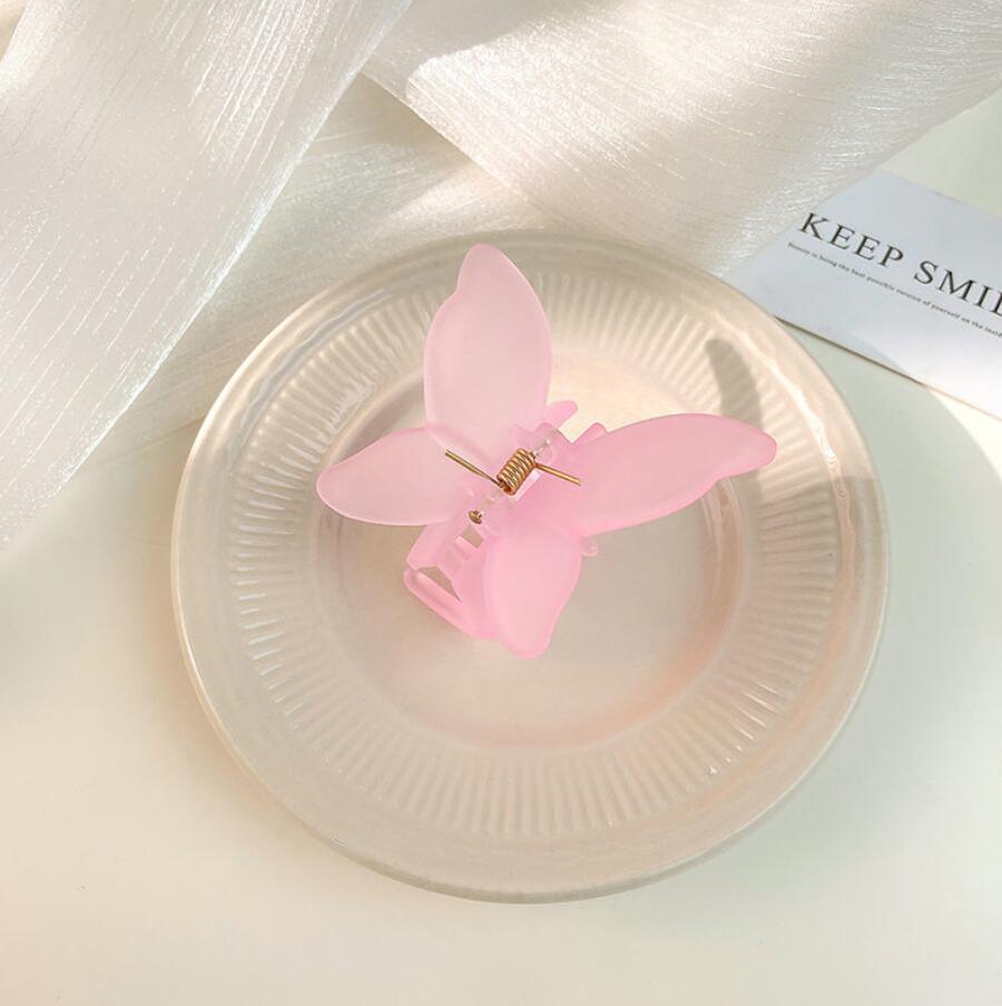 Korean Super Fairy Butterfly Hairpin Frosted Shark Headgear 7fc58212 e118 451d beb1 28a5e2e2cd1a