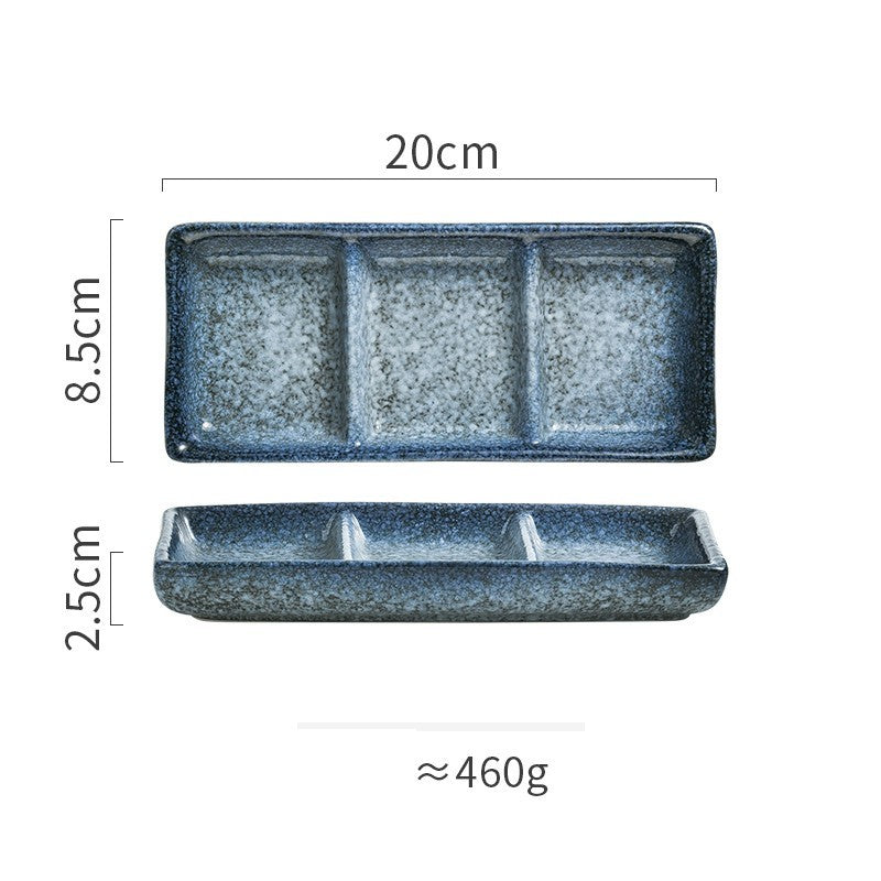 Japanese Three Grid Seasoning Dish With Dipping Material Ceramic Dish 7fd38eaf 904c 47c6 bc7f 31f3bb99eaf7