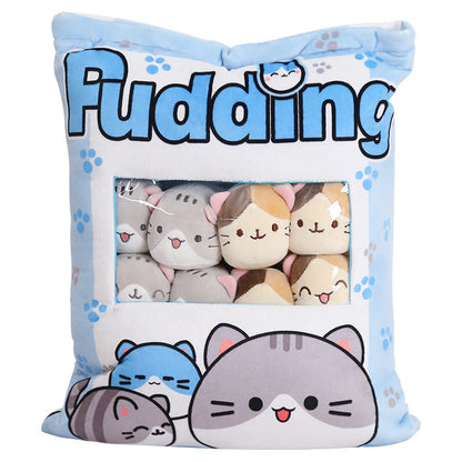A Big Bag Of Snack Doll Cute Doll Sleeping Pillow For Girl Ankle Biter Pillow - HD Wireless Product #12
