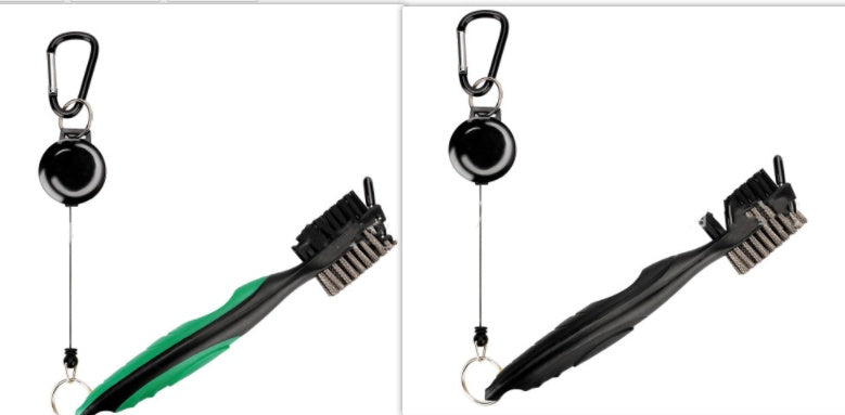 Double-sided brush for golf swing 7fdf1605 ec63 4c5e a66a d4de6355e28f