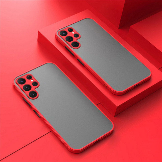 Skin Feel Matte Phone Case With Contrasting Color And Anti Drop Transparency 7fe3fc94 50c1 4ce2 9c3e 055db24d4d2f