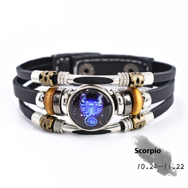 Personalized Three-layer Woven Beads Leather Bracelet 7feb63cf 433e 4197 b231 37f58e6c66a9 trans