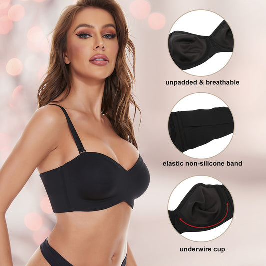 Women's Fashionable Simple Removable Straps Underwear 7ff477bd ba74 4f98 ad9c dc6020e38628
