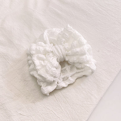 Children Bubble Big Bow Sleeve Cap Popcorn Baby Solid Color 7ffee88f e3e5 45c4 8293 47628b169582