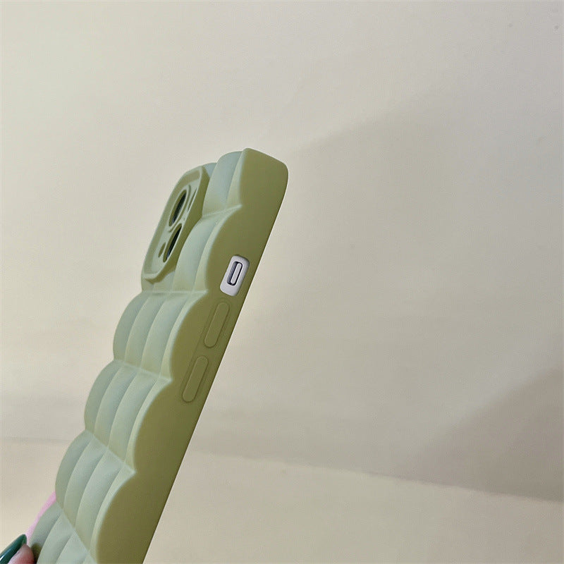 Solid Color Plaid Olive Green Applicable Phone Case 8009bf25 6b7f 4558 b5ad 06e33a75de7b