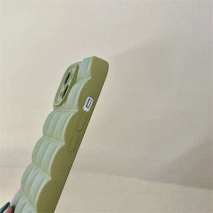 Solid Color Plaid Olive Green Applicable Phone Case 8009bf25 6b7f 4558 b5ad 06e33a75de7b