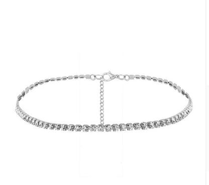 Temperament necklace with diamonds female clavicle necklace necklace 801385086866