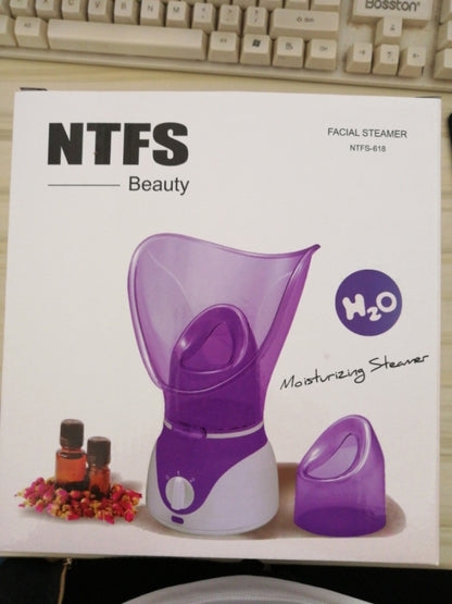 Facial Face Steamer Machine Pores Cleanser Mist Steam Sprayer Spa Sauna Skin Vaporizer Deep Cleansing Skin Care 801687525945