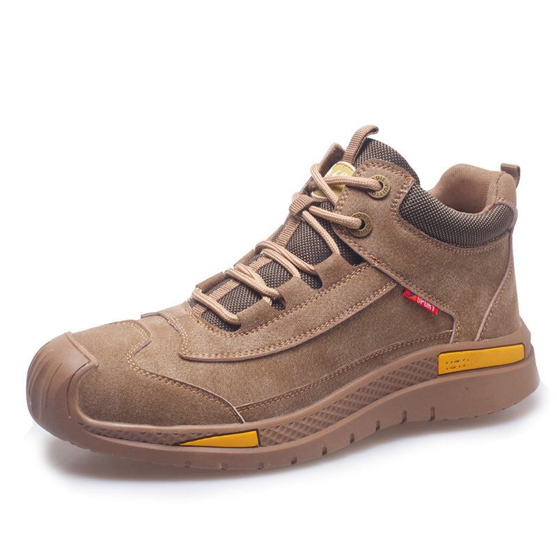 High-top Waterproof Welder Shoes Deodorant Steel Head Anti-smashing Shoes Wear-resistant 802da9b1 604f 43aa a5f9 45e79474f456